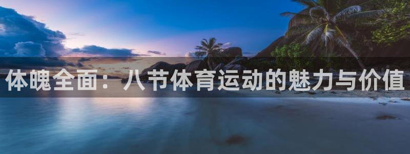 体魄全面：八节体育运动的魅力与价值